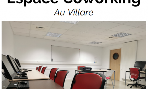 NUMERIQUE : Création d’un espace de COWORKING au Villaré.