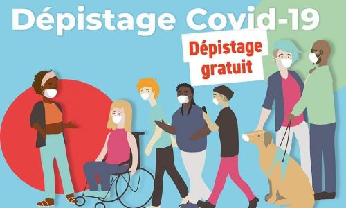 SANTÉ : tests Covid19 gratuits le 29 juillet de 13:00 à 19:00 salle Bagot