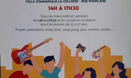 JEUNESSE : aujourd’hui c’était aussi l’ouverture de notre Maison des jeunes