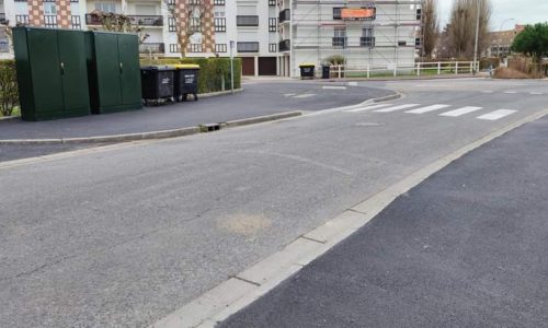 VILLERS 2000 : 600 mètres de trottoirs refaits avenue des Gabions