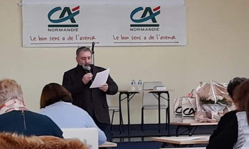 ASSOCIATION : notre Maire a lu hier une dictée dans le cadre d’une action en soutien à la lutte contre la maladie de Charcot