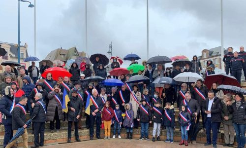 SOUTIEN À L’UKRAINE : rassemblement en soutien à l’Ukraine et aux Ukrainiens aujourd’hui à Villers