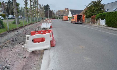 VILLERS 2000 : la 2e tranche des travaux sur l’avenue des Gabions avance bien