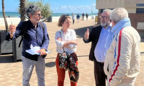 CULTURE : Claude LELOUCH à Villers pour étudier la création de la « promenade Claude Lelouch »