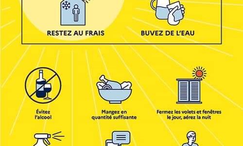 SANTÉ : canicule. Lire ci-dessous