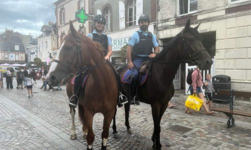 SÉCURITÉ : la Garde Républicaine à Villers-sur-Mer