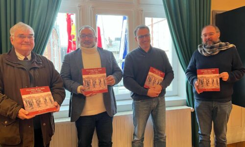 PATRIMOINE : réception en mairie ce matin de Sébastien WEIL pour la sortie de son second livre sur Villers-sur-Mer