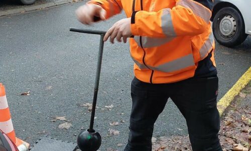 LA MAIRIE A VOTRE SERVICE : différentes interventions de notre service « voirie » aujourd’hui