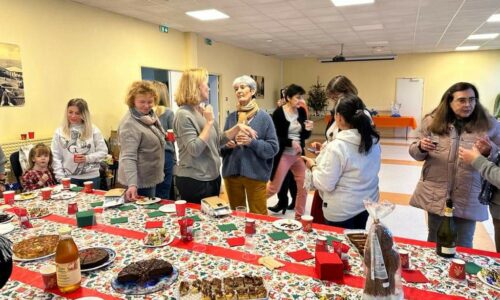 SOCIAL : l’Entraide a organisé une petite fête de nouvel an pour les réfugiés ukrainiens installés à Villers