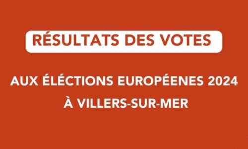 Élections Européennes | Résultats à Villers-sur-Mer