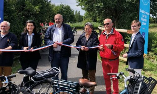 Vélomaritime | La portion qui traverse Viller-sur-Mer a été inaugurée