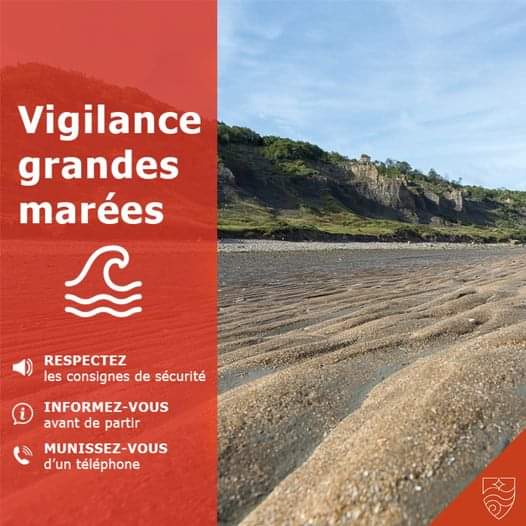 Grandes marées | Soyez vigilants !