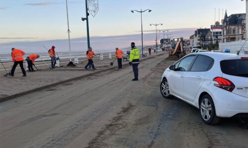 Tempête Darragh | Les services techniques sécurisent la ville