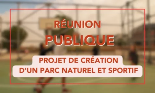 Réunion publique | Projet de création d’un parc naturel et sportif