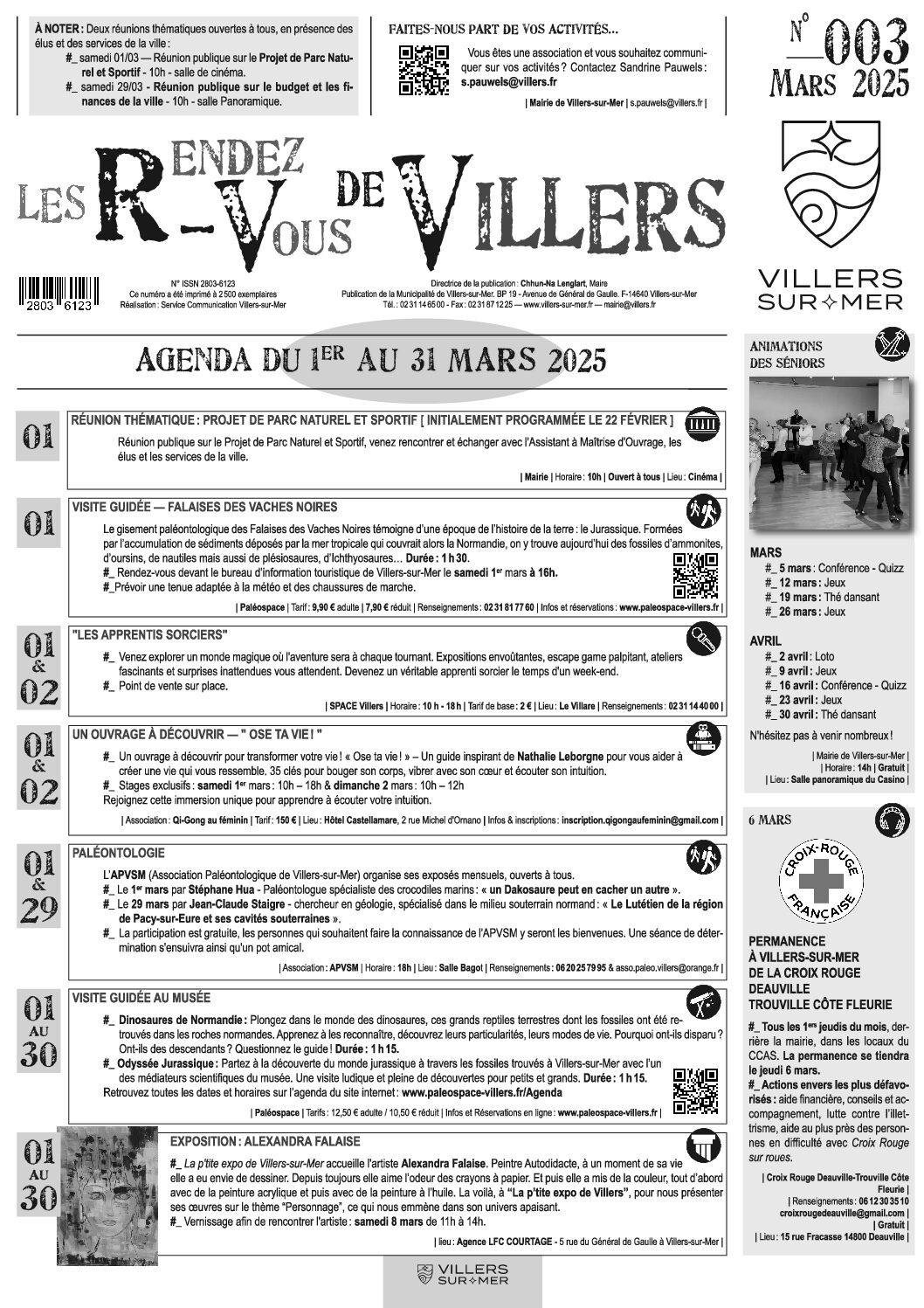 Les Rendez-Vous de Villers N°3 Mars